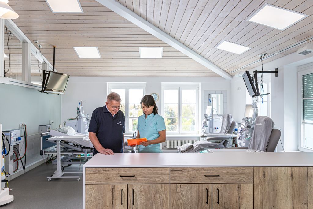 Die Dialyse des Nephrologicum Allgäu in Memmingen mit Team