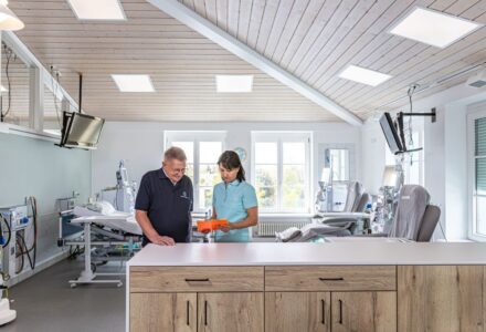 Die Dialyse des Nephrologicum Allgäu in Memmingen mit Team